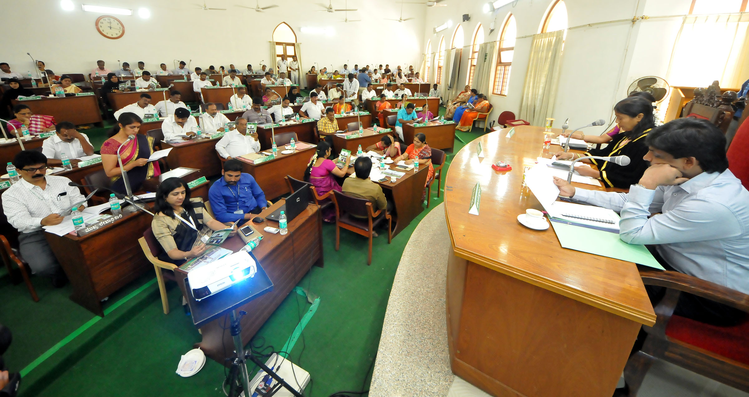 ಮೈಸೂರು ಮಹಾನಗರ ಪಾಲಿಕೆ: 65228.73 ಲಕ್ಷ ಉಳಿತಾಯ ಬಜೆಟ್ ಮಂಡಿಸಿದ ಕೆ.ಪಿ.ಅಶ್ವಿನಿ